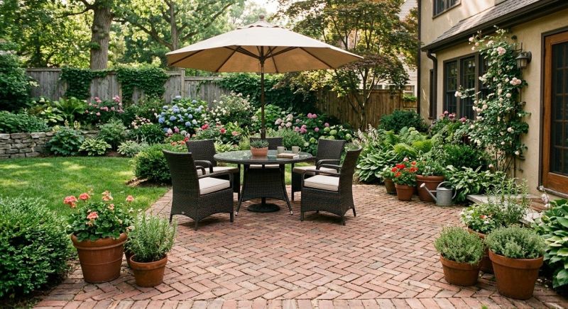 Brick Hardscape Construction in Denver, CO